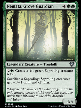 Nemata, Grove Guardian (CMM-307) - Commander Masters