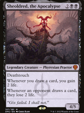 Sheoldred, the Apocalypse (DMU-107) - Dominaria United