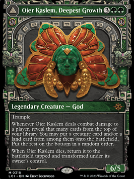 Ojer Kaslem, Deepest Growth // Temple of Cultivation (LCI-318) - The Lost Caverns of Ixalan: (Showcase) Foil