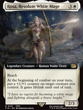 Rosa, Resolute White Mage (FIN-431) - FINAL FANTASY: (Extended Art)