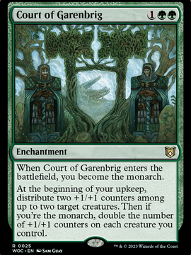 Court of Garenbrig (WOC-025) - Wilds of Eldraine Commander