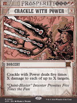 Crackle with Power (OTP-022) - Breaking News: (Showcase) (Borderless)