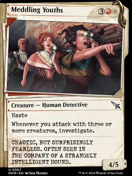 Meddling Youths (MKM-367) - Murders at Karlov Manor: (Showcase)