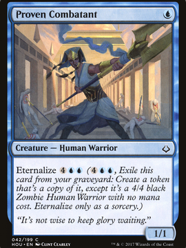 Proven Combatant (HOU-042) - Hour of Devastation