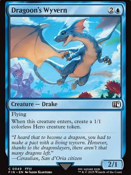 Dragoon's Wyvern (FIN-049) - FINAL FANTASY Foil