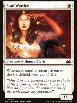 Soul Warden (MM3-024) - Modern Masters 2017