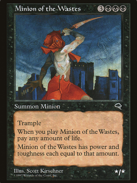 Minion of the Wastes (TMP-146) - Tempest