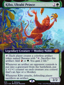 Kibo, Uktabi Prince (LARP-835) - Jumpstart 2022: (Extended Art) Foil