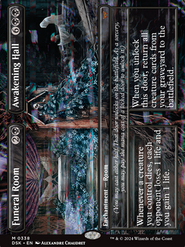 Funeral Room // Awakening Hall (DSK-338) - Duskmourn: House of Horror (Borderless)