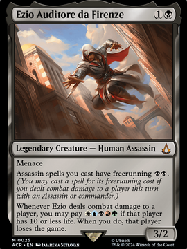 Ezio Auditore da Firenze (ACR-025) - Assassin's Creed