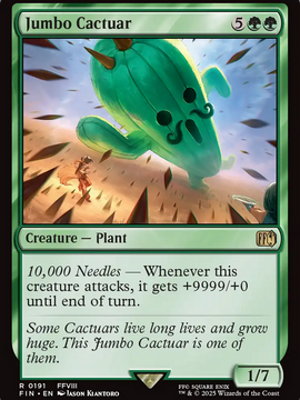 Jumbo Cactuar (FIN-191) - FINAL FANTASY
