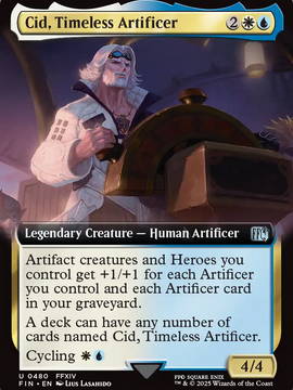 Cid, Timeless Artificer (FIN-480) - FINAL FANTASY: (Extended Art)