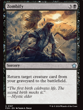 Zombify (FDN-187) - Foundations Foil