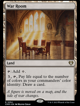 War Room (CMM-1054) - Commander Masters