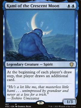 Kami of the Crescent Moon (VOC-107) - Crimson Vow Commander