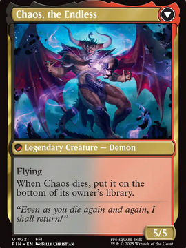 Garland, Knight of Cornelia // Chaos, the Endless (FIN-221) - FINAL FANTASY