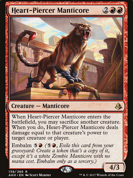 Heart-Piercer Manticore (AKH-138) - Amonkhet