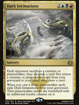 Dark Intimations (AER-128) - Aether Revolt