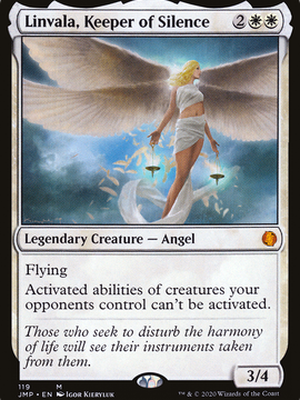 Linvala, Keeper of Silence (JMP-119) - Jumpstart