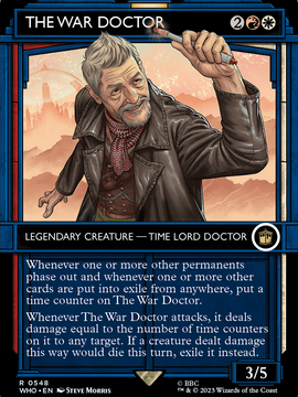 The War Doctor (WHO-548) - Doctor Who: (Showcase) (Borderless) Foil