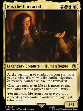 Me, the Immortal (WHO-147) - Doctor Who