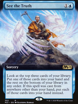See the Truth (M21-352) - Core Set 2021: (Extended Art)