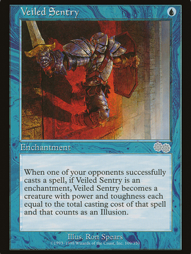 Veiled Sentry (USG-109) - Urza's Saga