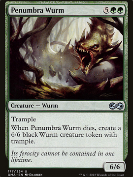 Penumbra Wurm (UMA-177) - Ultimate Masters