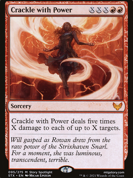 Crackle with Power (STX-095) - Strixhaven: School of Mages