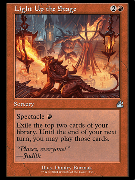 Light Up the Stage (RVR-338) - Ravnica Remastered