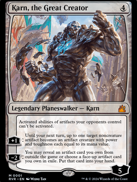 Karn, the Great Creator (RVR-001) - Ravnica Remastered