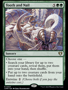 Tooth and Nail (CMM-327) - Commander Masters