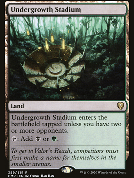 Undergrowth Stadium (CMR-359) - Commander Legends