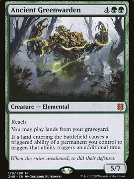 Ancient Greenwarden (ZNR-178) - Zendikar Rising