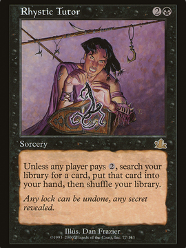 Rhystic Tutor (PCY-077) - Prophecy