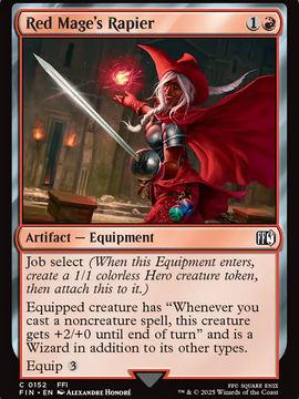 Red Mage's Rapier (FIN-152) - FINAL FANTASY