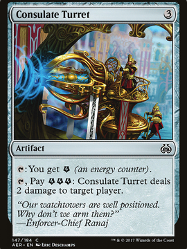 Consulate Turret (AER-147) - Aether Revolt