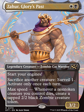 Zahur, Glory's Past (Borderless) (DFT-370) - Aetherdrift