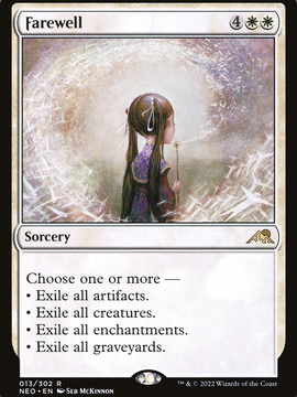 Farewell (NEO-013) - Kamigawa: Neon Dynasty
