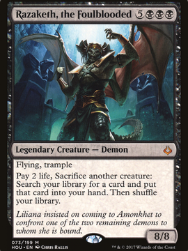 Razaketh, the Foulblooded (HOU-073) - Hour of Devastation