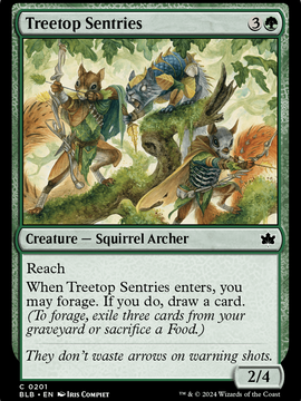Treetop Sentries (BLB-201) - Bloomburrow