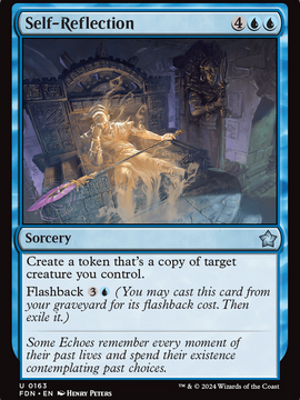 Self-Reflection (FDN-163) - Foundations Foil