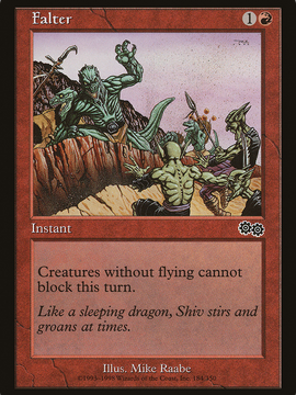 Falter (USG-184) - Urza's Saga
