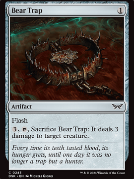 Bear Trap (DSK-243) - Duskmourn: House of Horror