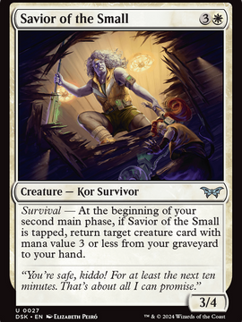 Savior of the Small (DSK-027) - Duskmourn: House of Horror