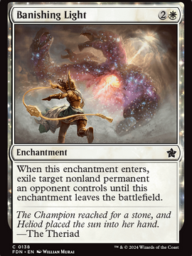 Banishing Light (FDN-138) - Foundations