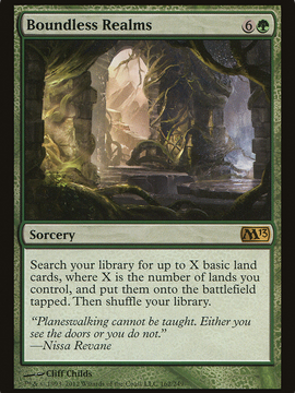 Boundless Realms (M13-162) - Magic 2013