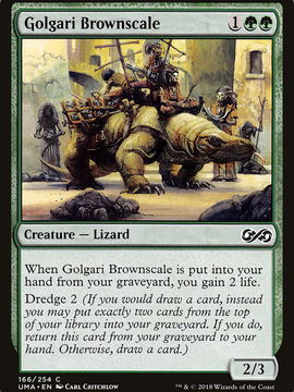 Golgari Brownscale (UMA-166) - Ultimate Masters