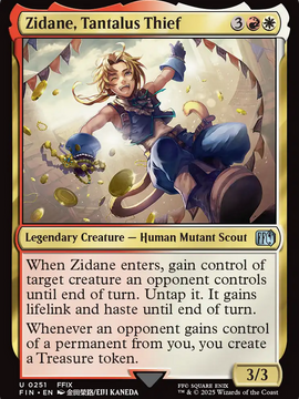 Zidane, Tantalus Thief (FIN-251) - FINAL FANTASY