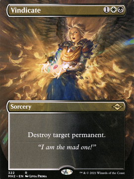 Vindicate (MH2-322) - Modern Horizons 2 (Borderless)